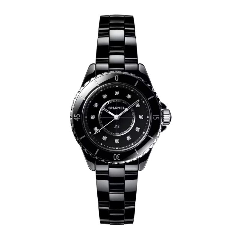 CHANEL J12 Black Diamond Indicators 33mm - H5701 - #1 CHANEL J12 Black Diamond Indicators 33mm - H5701 - #1