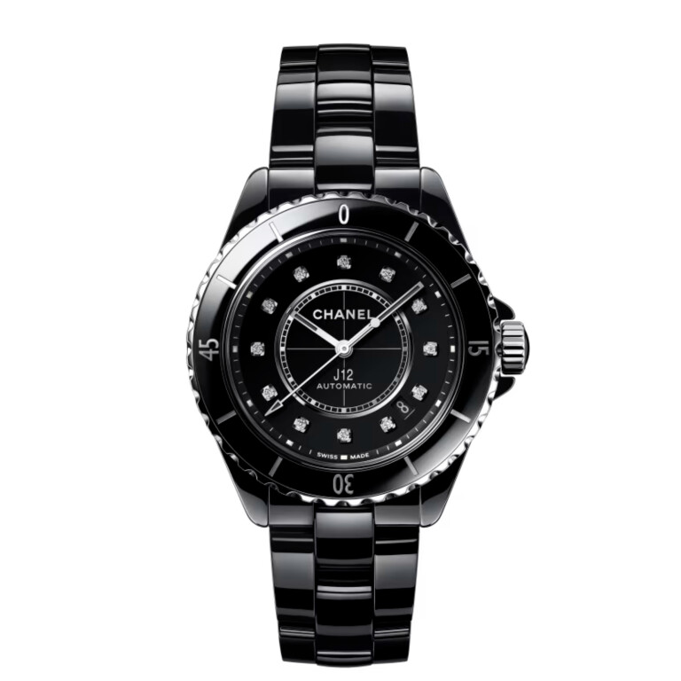 CHANEL J12 Black Diamond Indicators 38mm - H5702 - #1 CHANEL J12 Black Diamond Indicators 38mm - H5702 - #1