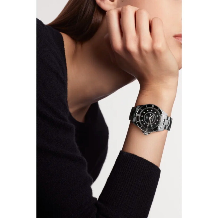 CHANEL J12 Black Diamond Indicators 38mm - H5702 - #9 CHANEL J12 Black Diamond Indicators 38mm - H5702 - #9