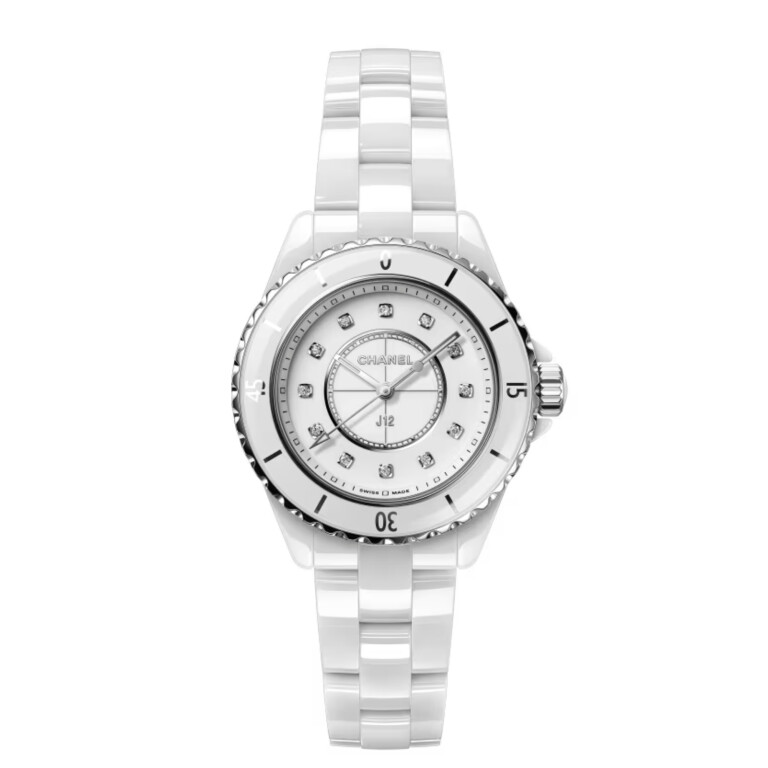 CHANEL J12 White Diamond Indicators 33mm - H5703 - #1 CHANEL J12 White Diamond Indicators 33mm - H5703 - #1
