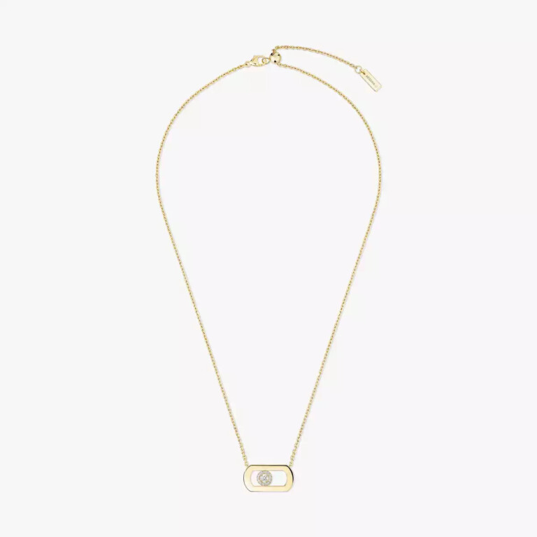 Messika So Move collier geelgoud met diamant - 12944-YG - #5 Messika So Move collier geelgoud met diamant - 12944-YG - #5