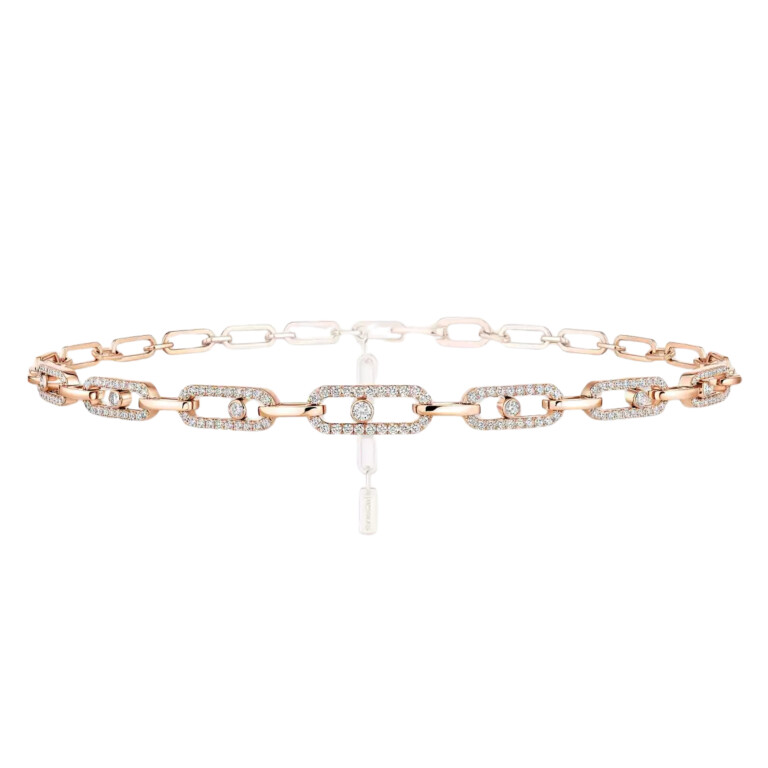 Move Link Collier - Messika  - 12010-PG Move Link Collier - Messika - 12010-PG