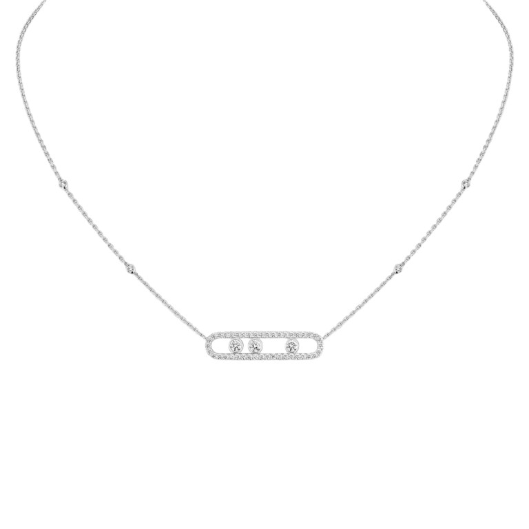 Move Classic Collier - Messika - 3994-WG Move Classic Collier - Messika - 3994-WG