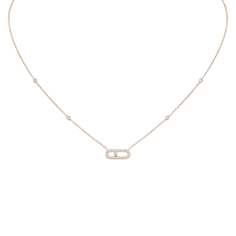 Move Uno Collier - Messika  - 4708-PG Move Uno Collier - Messika - 4708-PG