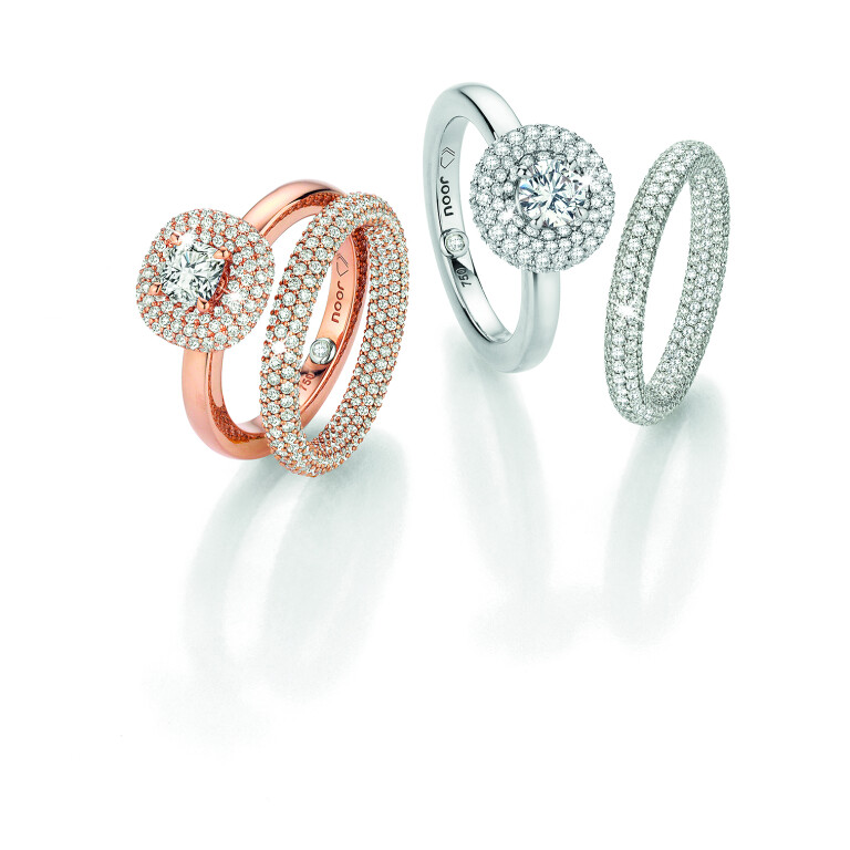 witgoud ring met diamant Schaap en Citroen Diamonds - #2 witgoud ring met diamant Schaap en Citroen Diamonds - #2