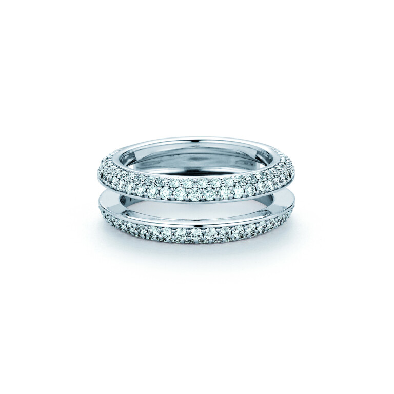 witgoud ring met diamant Schaap en Citroen Diamonds - #1 witgoud ring met diamant Schaap en Citroen Diamonds - #1