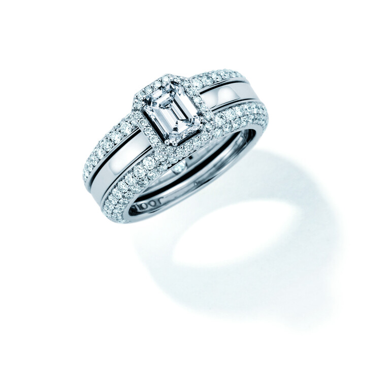 witgoud ring met diamant Schaap en Citroen Diamonds - #2 witgoud ring met diamant Schaap en Citroen Diamonds - #2