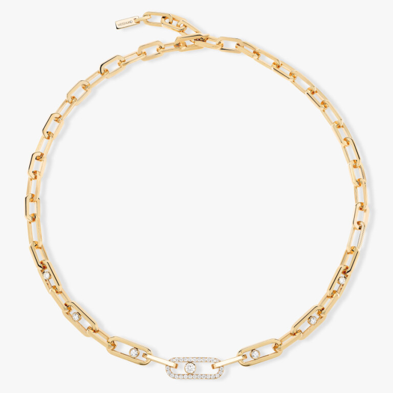 Move Link Collier - Messika - 12853-YG Move Link Collier - Messika - 12853-YG