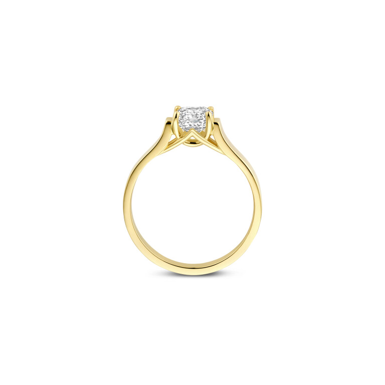 Royal Asscher Celeste solitair ring geelgoud met diamant - R.111.RAC.YG18.40 HRD - #4 Royal Asscher Celeste solitair ring geelgoud met diamant - R.111.RAC.YG18.40 HRD - #4