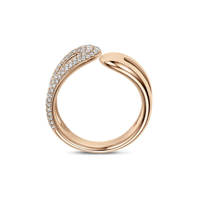 roodgoud ring met diamant Schaap en Citroen Diamonds - #5 roodgoud ring met diamant Schaap en Citroen Diamonds - #5