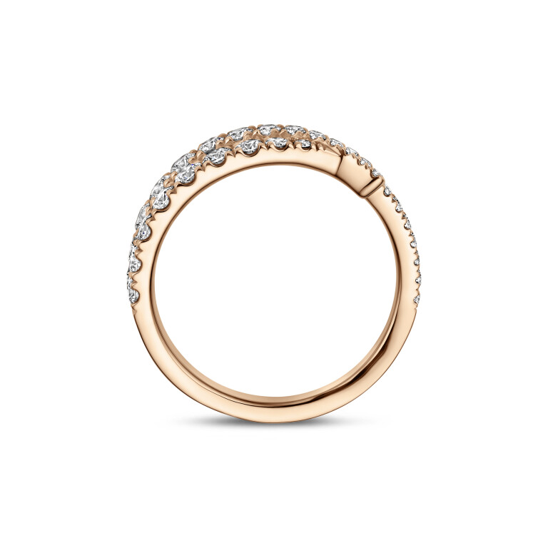 roodgoud ring met diamant Schaap en Citroen Diamonds - #5 roodgoud ring met diamant Schaap en Citroen Diamonds - #5