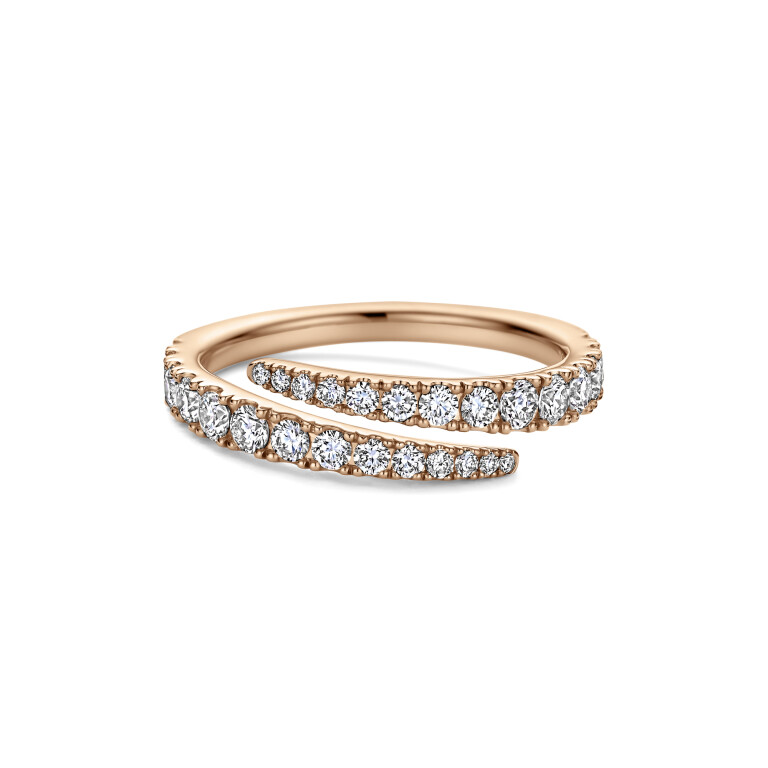 roodgoud ring met diamant Schaap en Citroen Diamonds - #3 roodgoud ring met diamant Schaap en Citroen Diamonds - #3