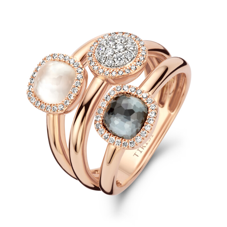 Milano Sweeties Ring - Tirisi Jewelry  - TR9757WQ+HMP Milano Sweeties Ring - Tirisi Jewelry - TR9757WQ+HMP