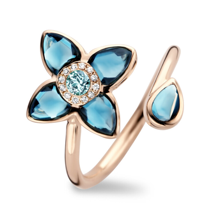 Fiji Ring - Tirisi Jewelry  - TR1196LBT+BTW Fiji Ring - Tirisi Jewelry - TR1196LBT+BTW