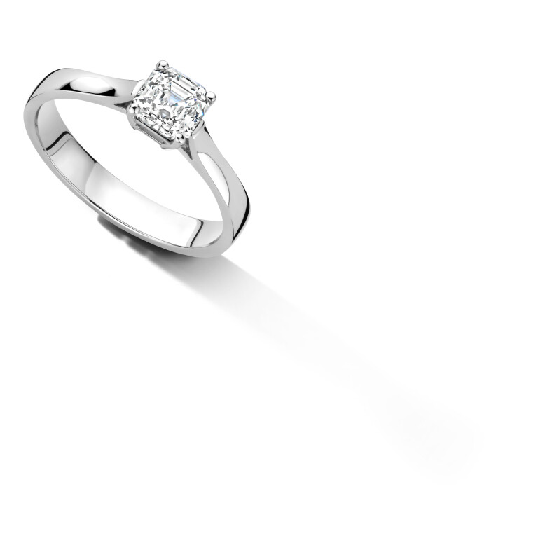 Royal Asscher Ingrid Ringen witgoud met diamant - R.239.RAC.18WG.3 GIA - #5 Royal Asscher Ingrid Ringen witgoud met diamant - R.239.RAC.18WG.3 GIA - #5