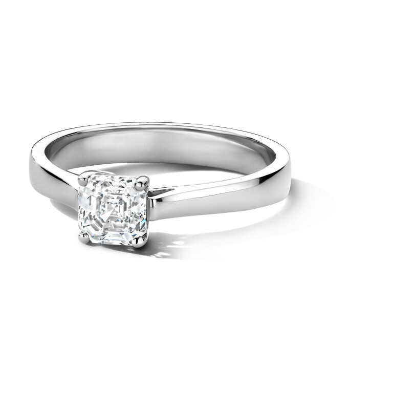 Royal Asscher Ingrid Ringen witgoud met diamant - R.239.RAC.18WG.3 GIA - #6 Royal Asscher Ingrid Ringen witgoud met diamant - R.239.RAC.18WG.3 GIA - #6