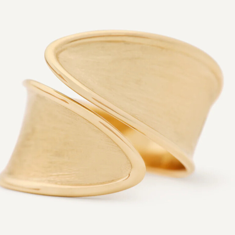 Marco Bicego Lunaria Twist ring geelgoud - AB661 - #3 Marco Bicego Lunaria Twist ring geelgoud - AB661 - #3