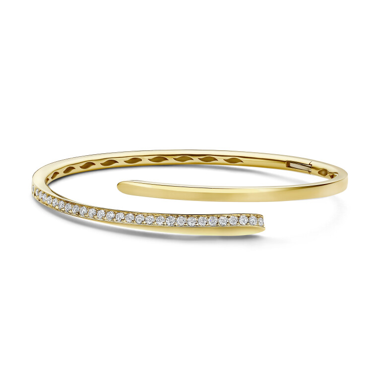 geelgoud tennis armband met diamant SC Highlights Diamonds - #1 geelgoud tennis armband met diamant SC Highlights Diamonds - #1