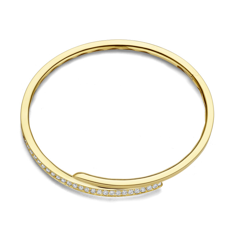 geelgoud tennis armband met diamant SC Highlights Diamonds - #3 geelgoud tennis armband met diamant SC Highlights Diamonds - #3