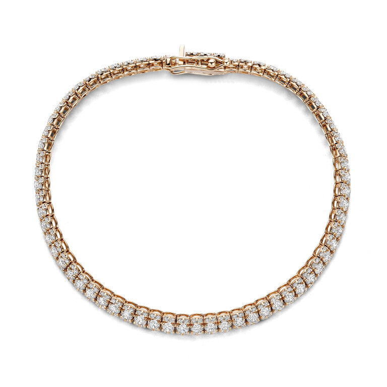 roodgoud tennis armband met diamant SC Highlights Diamonds - #3 roodgoud tennis armband met diamant SC Highlights Diamonds - #3