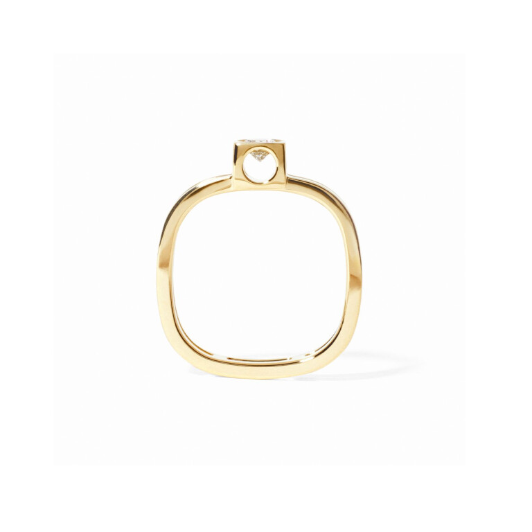 dinh van Le Cube Diamant ring geelgoud met diamant - 208901 - #2 dinh van Le Cube Diamant ring geelgoud met diamant - 208901 - #2