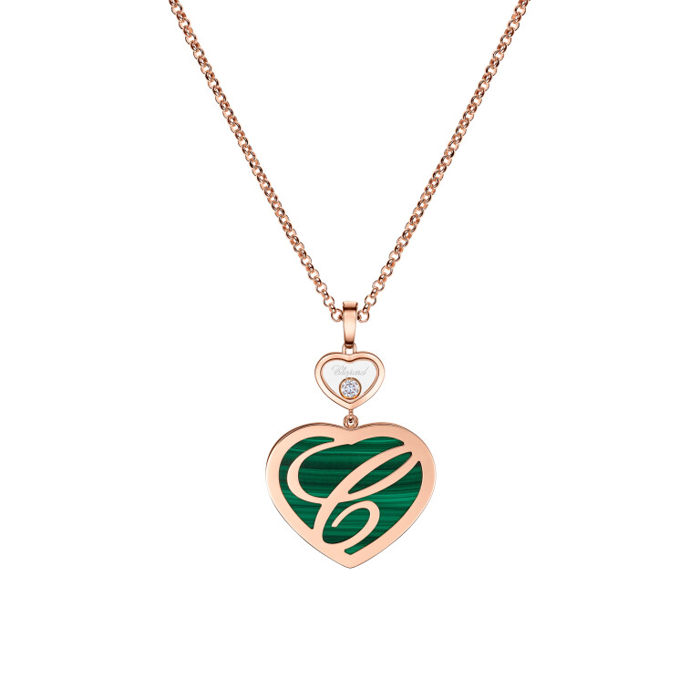 Chopard Happy Diamonds Happy Hearts collier met hanger roodgoud met diamant - 79A075-5151 - #4 Chopard Happy Diamonds Happy Hearts collier met hanger roodgoud met diamant - 79A075-5151 - #4
