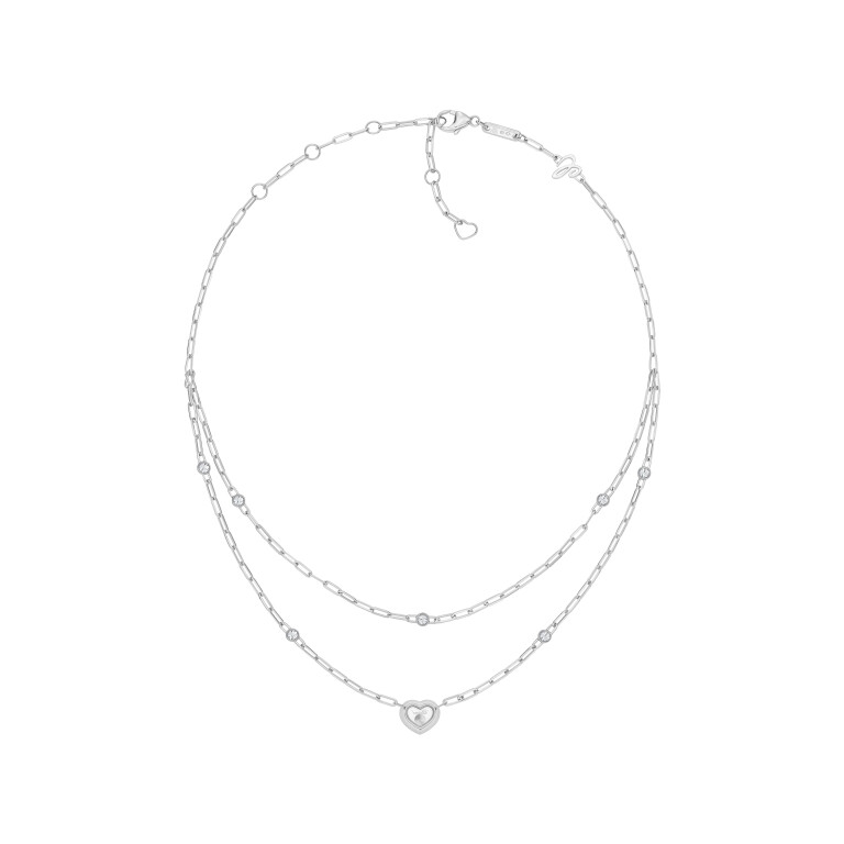 Chopard Happy Diamonds Icons Heart collier met hanger witgoud met diamant - 81A054-1221 - #4 Chopard Happy Diamonds Icons Heart collier met hanger witgoud met diamant - 81A054-1221 - #4