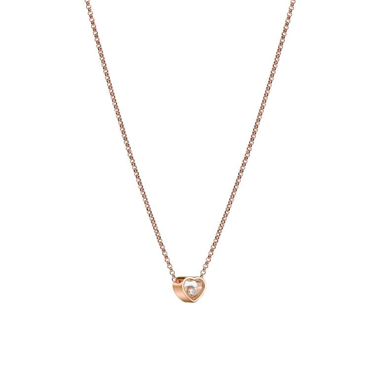 Chopard Happy Diamonds My Happy Hearts collier met hanger roodgoud met diamant - 81A086-5001 - #2 Chopard Happy Diamonds My Happy Hearts collier met hanger roodgoud met diamant - 81A086-5001 - #2