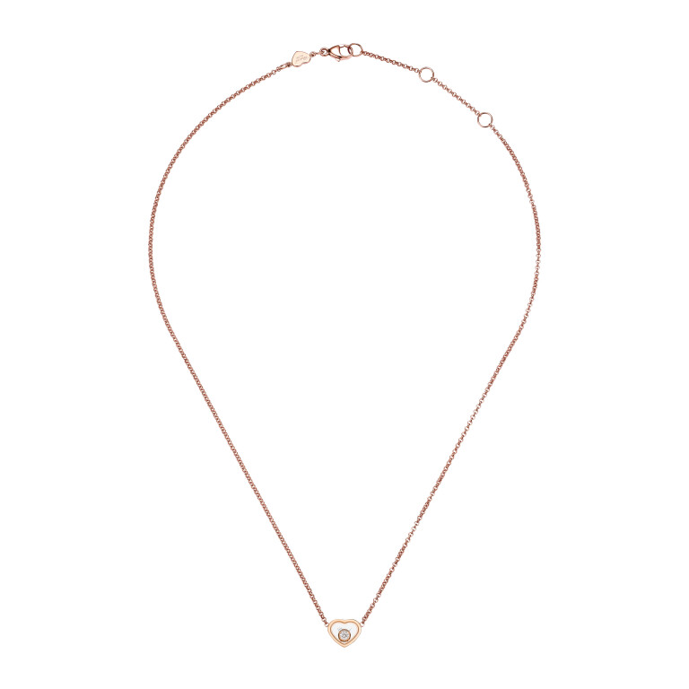 Chopard Happy Diamonds My Happy Hearts collier met hanger roodgoud met diamant - 81A086-5001 - #3 Chopard Happy Diamonds My Happy Hearts collier met hanger roodgoud met diamant - 81A086-5001 - #3