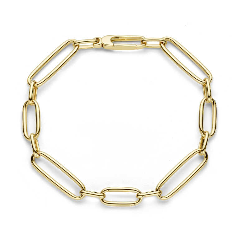 geelgoud schakel armband Schaap en Citroen Essentials - #3 geelgoud schakel armband Schaap en Citroen Essentials - #3
