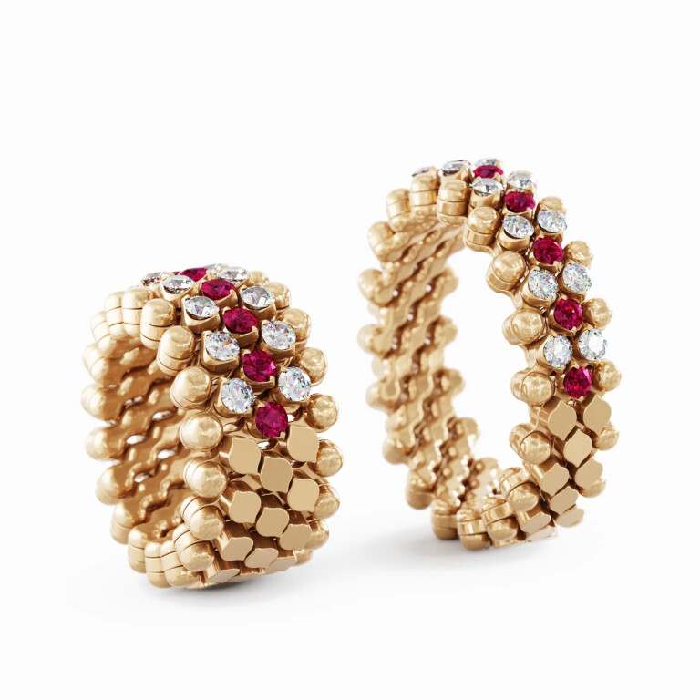 Serafino Consoli Brevetto Classic Ringen roodgoud met diamant - RMS5HM4RGWDR - #2 Serafino Consoli Brevetto Classic Ringen roodgoud met diamant - RMS5HM4RGWDR - #2