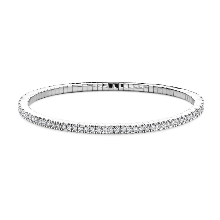 witgoud flexibele armband met diamant Schaap en Citroen Diamonds - #1 witgoud flexibele armband met diamant Schaap en Citroen Diamonds - #1