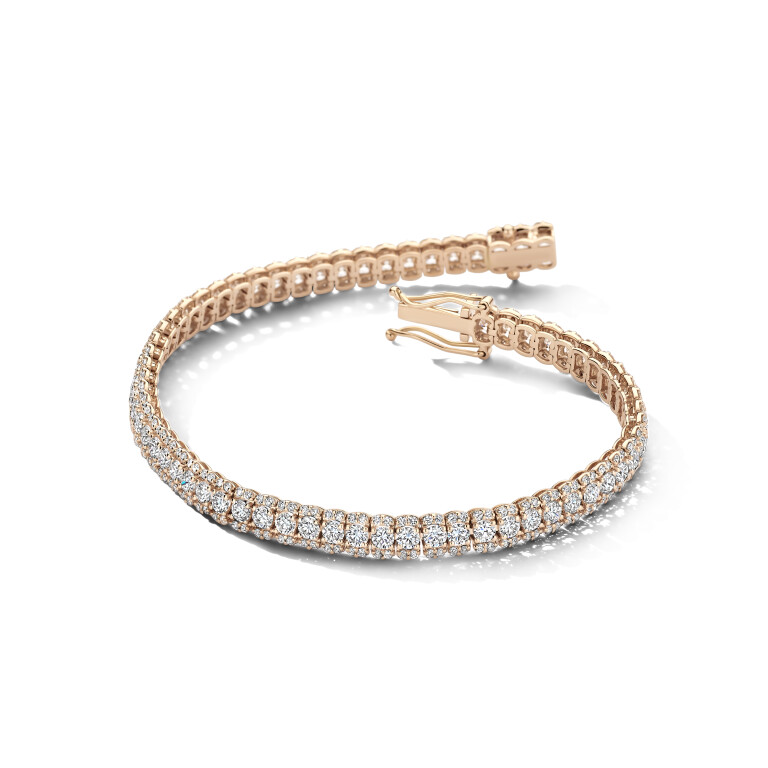 roodgoud tennis armband met diamant SC Highlights Diamonds - #3 roodgoud tennis armband met diamant SC Highlights Diamonds - #3