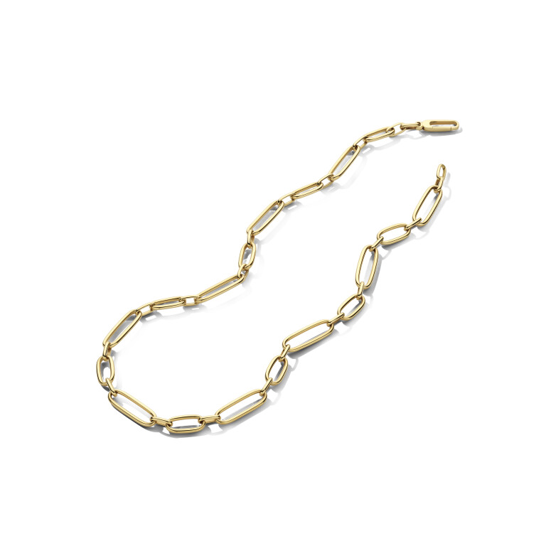 geelgoud schakel collier Schaap en Citroen Essentials - #3 geelgoud schakel collier Schaap en Citroen Essentials - #3