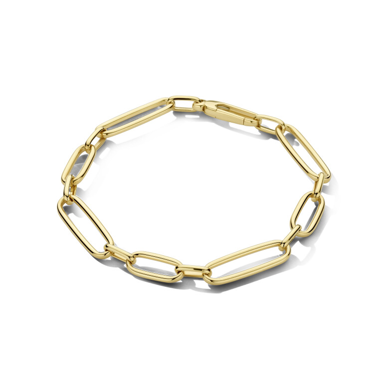 geelgoud schakel armband Schaap en Citroen Essentials - #3 geelgoud schakel armband Schaap en Citroen Essentials - #3