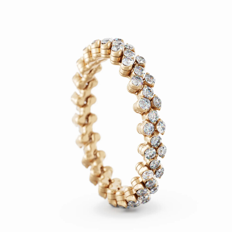 Serafino Consoli Brevetto Classic Ringen roodgoud met diamant - RMS3F2RGWD - #6 Serafino Consoli Brevetto Classic Ringen roodgoud met diamant - RMS3F2RGWD - #6