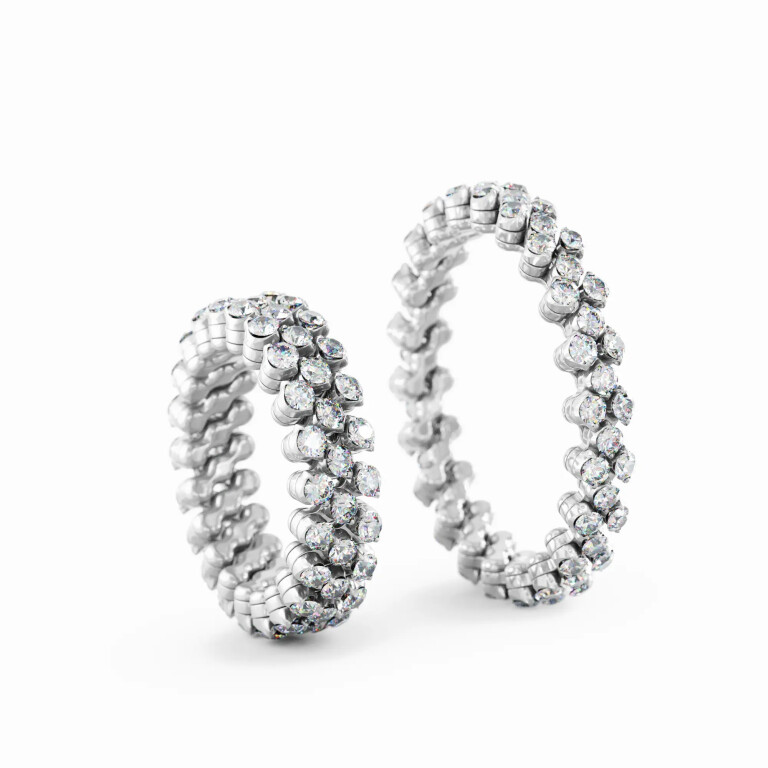 Serafino Consoli Brevetto Classic Ringen witgoud met diamant - RMS3F2WGWD - #5 Serafino Consoli Brevetto Classic Ringen witgoud met diamant - RMS3F2WGWD - #5