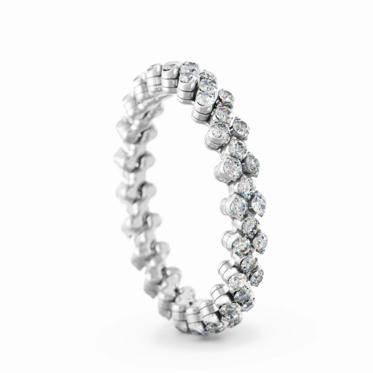 Serafino Consoli Brevetto Classic Ringen witgoud met diamant - RMS3F2WGWD - #6 Serafino Consoli Brevetto Classic Ringen witgoud met diamant - RMS3F2WGWD - #6