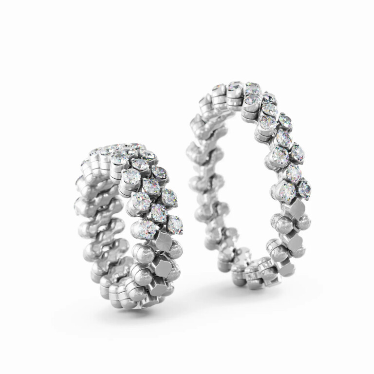 Serafino Consoli Brevetto Classic Ringen witgoud met diamant - RMS3H4WGWD - #4 Serafino Consoli Brevetto Classic Ringen witgoud met diamant - RMS3H4WGWD - #4