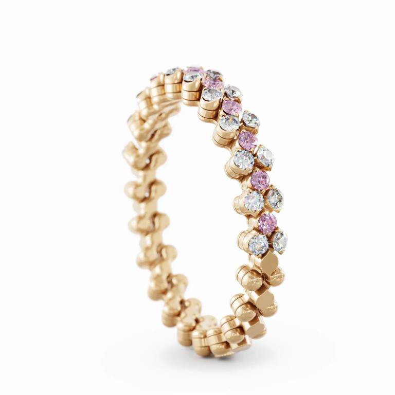 Serafino Consoli Brevetto Classic Ringen geelgoud met diamant - RMS3H2RGWDPS - #5 Serafino Consoli Brevetto Classic Ringen geelgoud met diamant - RMS3H2RGWDPS - #5