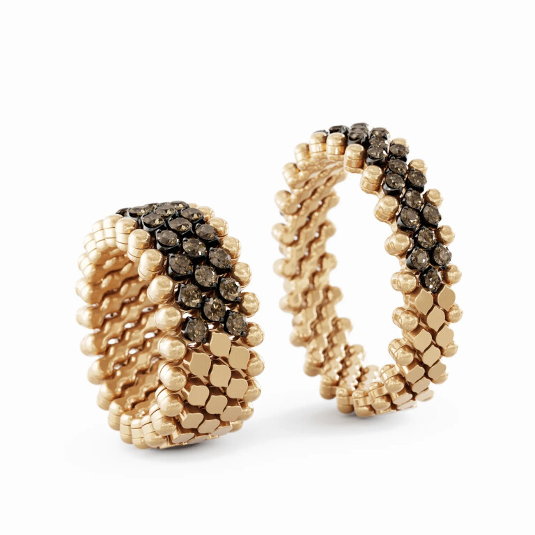 Serafino Consoli Brevetto Classic Ringen roodgoud met diamant - RMS5HM2RBGBRD - #4 Serafino Consoli Brevetto Classic Ringen roodgoud met diamant - RMS5HM2RBGBRD - #4