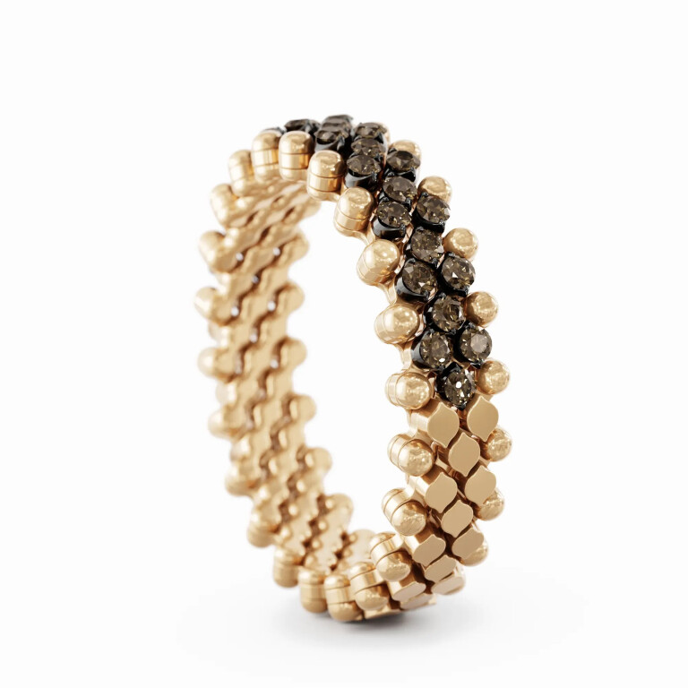 Serafino Consoli Brevetto Classic Ringen roodgoud met diamant - RMS5HM2RBGBRD - #5 Serafino Consoli Brevetto Classic Ringen roodgoud met diamant - RMS5HM2RBGBRD - #5