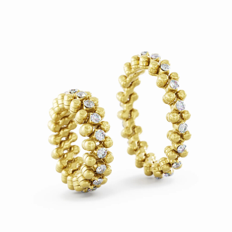 Serafino Consoli Brevetto Classic Ringen geelgoud met diamant - RMS3M4YGWD - #4 Serafino Consoli Brevetto Classic Ringen geelgoud met diamant - RMS3M4YGWD - #4