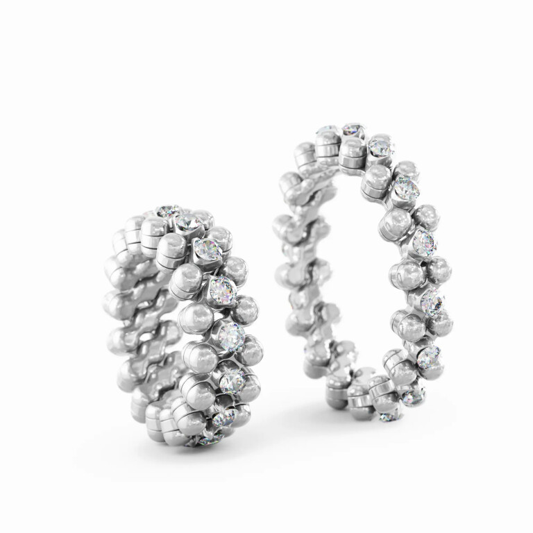 Serafino Consoli Brevetto Classic Ringen witgoud met diamant - RMS3M7WGWD - #4 Serafino Consoli Brevetto Classic Ringen witgoud met diamant - RMS3M7WGWD - #4