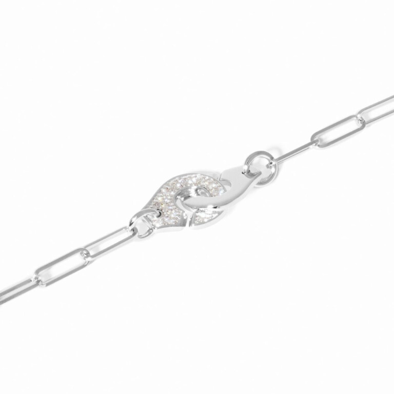 dinh van Menottes dinh van armband witgoud met diamant - 368112 - #2 dinh van Menottes dinh van armband witgoud met diamant - 368112 - #2