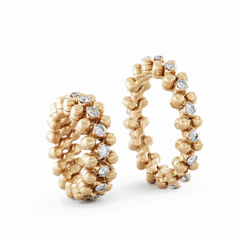 Serafino Consoli Brevetto Classic Ringen roodgoud met diamant - RMS3M7RGWD - #4 Serafino Consoli Brevetto Classic Ringen roodgoud met diamant - RMS3M7RGWD - #4