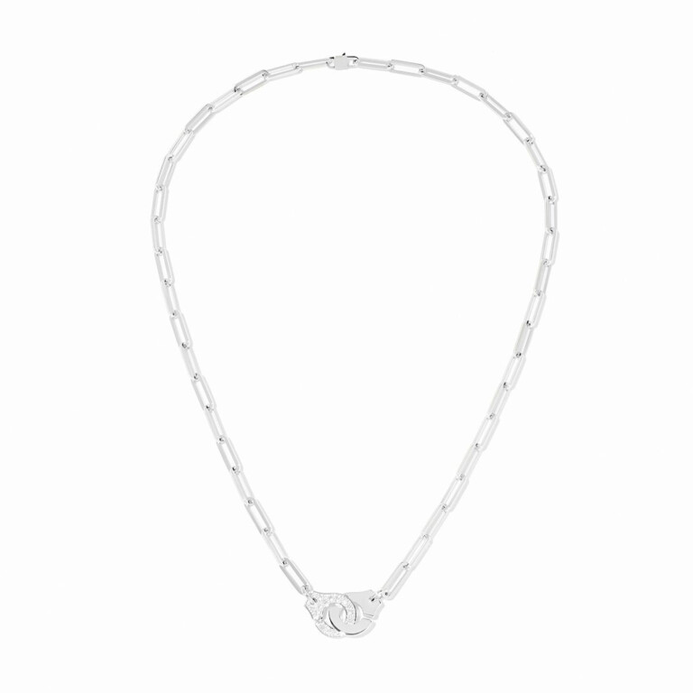 dinh van Menottes dinh van collier witgoud met diamant - 652212 - #2 dinh van Menottes dinh van collier witgoud met diamant - 652212 - #2