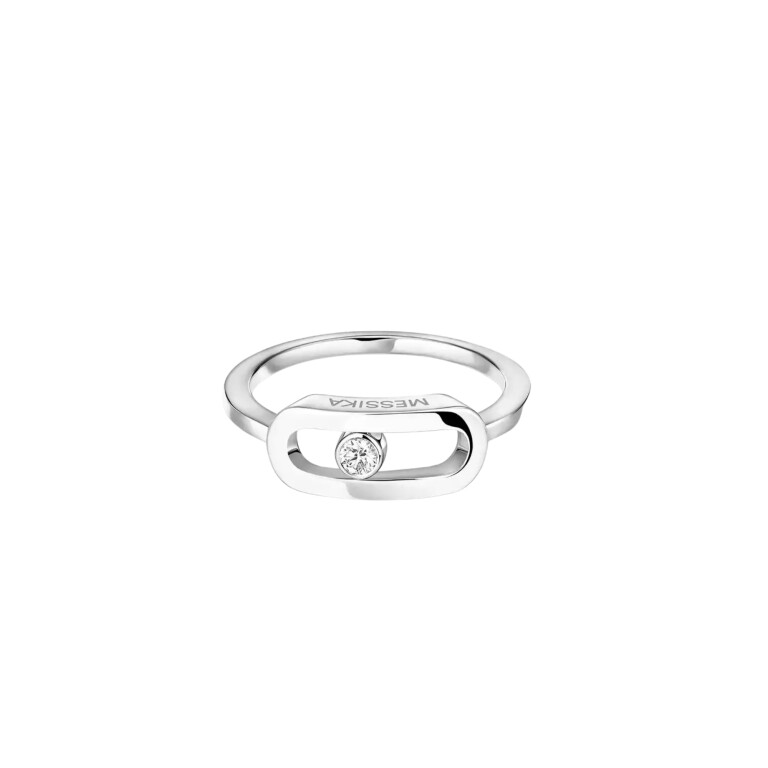 Messika Move Uno ring witgoud met diamant - 12390-WG - #2 Messika Move Uno ring witgoud met diamant - 12390-WG - #2
