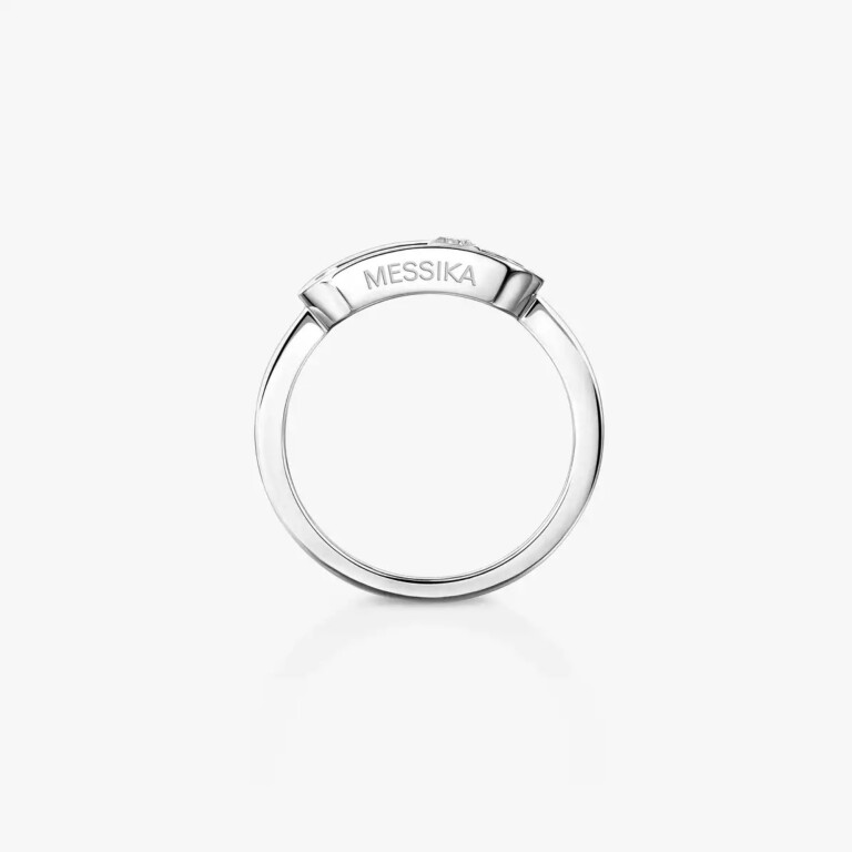 Messika Move Uno ring witgoud met diamant - 12390-WG - #5 Messika Move Uno ring witgoud met diamant - 12390-WG - #5