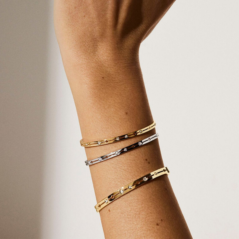 dinh van Pulse armband witgoud met diamant - 328512 - #4 dinh van Pulse armband witgoud met diamant - 328512 - #4